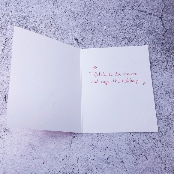 🎄 CHRISTMAS SALE! 🎄 10PC Papyrus Wreath Christmas Cards with Envelopes, Seals - Picture 8 of 15